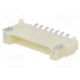1 pcs x HIROSE - DF14-7P-1.25H(35) - Socket, wire-board, male, DF14, 1.25mm, PIN: 7, SMT, on PCBs, tinned