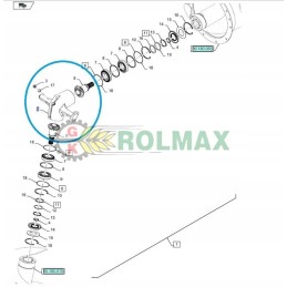 New Holland CX CR 87331121 housing