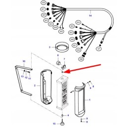 La323000350 fuse box sleeve