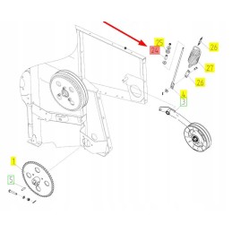 103016001 spacer sleeve 12 x 17 x 46