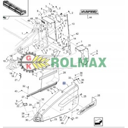 Cover for New Holland header 87620161 84989447