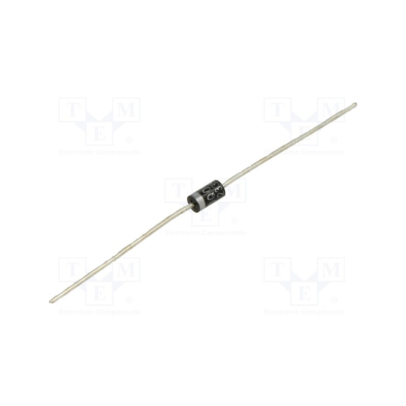 20 pcs x SMC DIODE SOLUTIONS - 10DQ06TA - Diode: Schottky rectifying, THT, 60V, 1A, DO41, , Ufmax: 700mV
