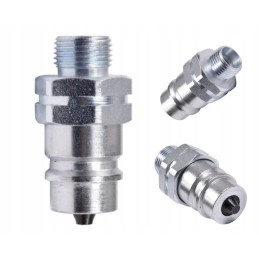 Hydraulic quick connector euro plug m22x1 5 pl