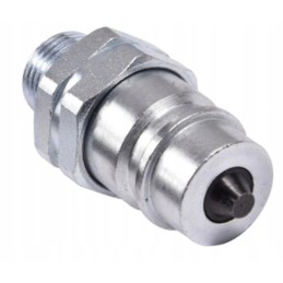 Hydraulic quick connector euro plug m22x1 5 pl