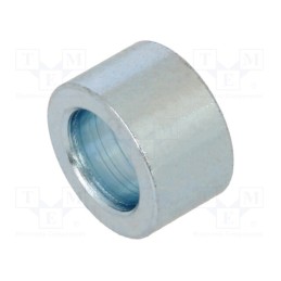 10 pcs x DREMEC - 3210/6,2X06 - Spacer sleeve, 6mm, cylindrical, steel, zinc, Out.diam: 10mm