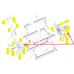 100384381 plastic motorbike pipe clamp
