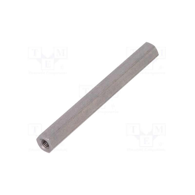 10 pcs x DREMEC - 144X50 - Screwed spacer sleeve, 50mm, Int.thread: M3, hexagonal