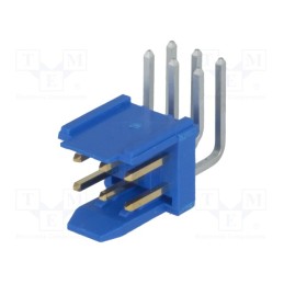 1 pcs x Amphenol Communications Solutions - 76383-303LF - Socket, wire-board, male, PIN: 6, 2.54mm, THT, Dubox®, 3A, Layout: 2x3