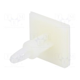 10 pcs x DREMEC - 8GB07V41004 - PCB distance, polyamide, L: 12.7mm, self-adhesive,snap fastener