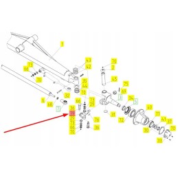 100055599 right steering arm