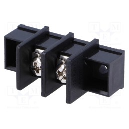 1 pcs x DEGSON ELECTRONICS - DG45C-A-02P-13-00A(H) - PCB terminal block, straight, 9.5mm, ways: 2, THT,screw terminal