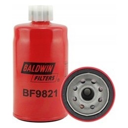 Spin on baldwin bf9821 fuel filter