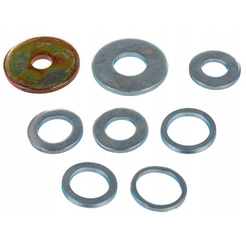 Set of metric reduction rings 9 pcs