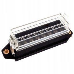 Fuse box, socket, housing, 8 sockets