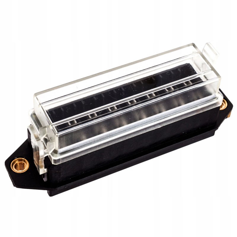 Fuse box, socket, housing, 8 sockets