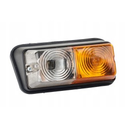 Right front lamp t 25, plastic with a gasket