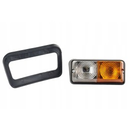 Right front lamp t 25, plastic with a gasket