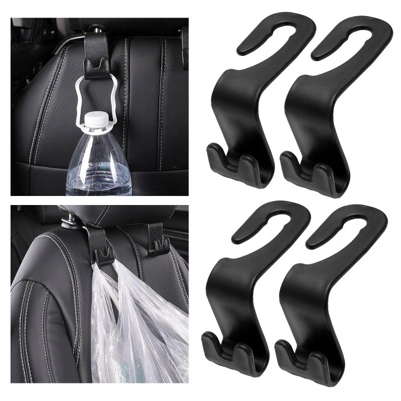 4 car rear seat headrest hook hanger