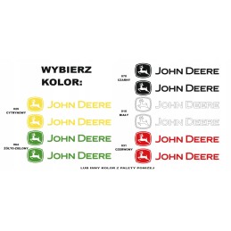 Stickers john deere tractor tractor up to 60cm wa02