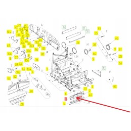 101898344 threshing drum housing