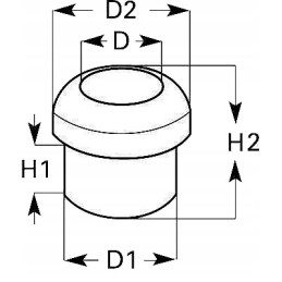 Cable entry 12x17x11 mm, 1 side open