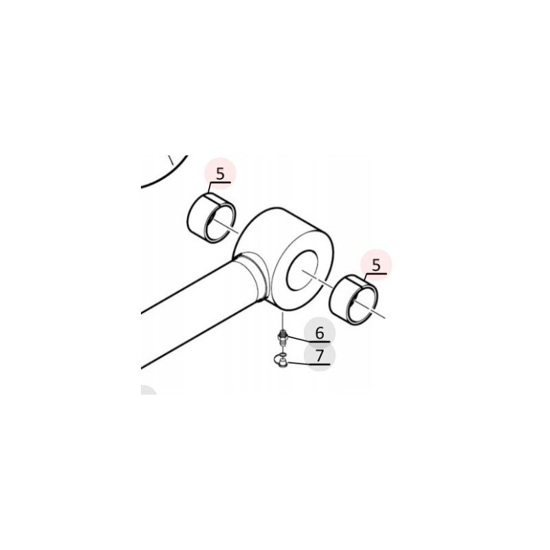 Manitou 551320 actuator bush