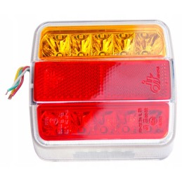 LED rear lamp 12 24v tow truck assistance agricultural bus