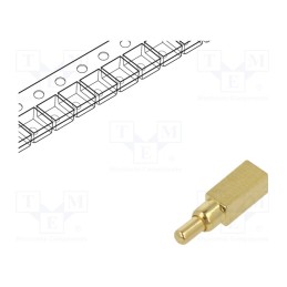 1 pcs x ATTEND - 303A-441615-000 - Connector: pogo pin