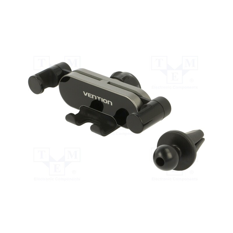 1 pcs x VENTION - KCEH0 - Car holder, grey, air vent, 4.7÷7.2'