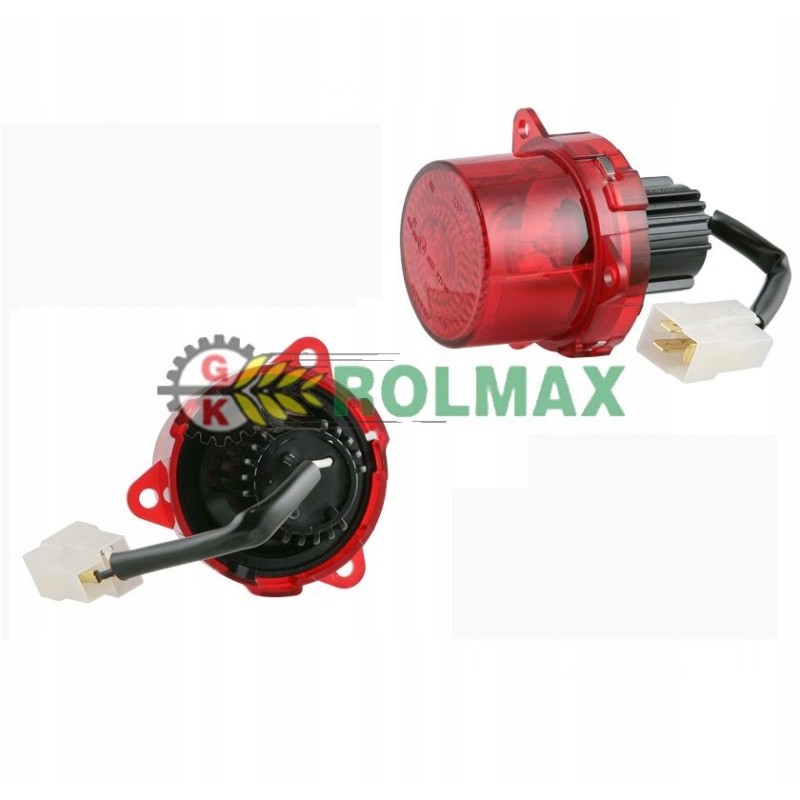 Fi55 alloy rear lamp, amp faston connector, p bulb