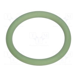 10 pcs x HUMMEL - 1.321.1600.58 - O-ring gasket, FPM, Thk: 1.5mm, Øint: 12mm, M16, green, -40÷200°C