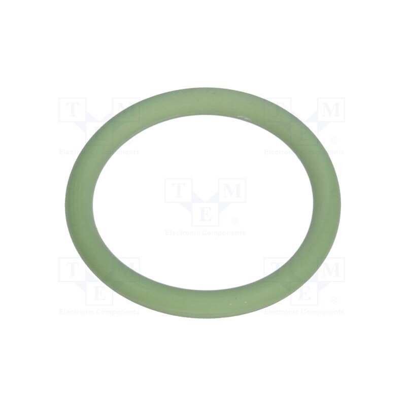 10 pcs x HUMMEL - 1.321.1600.58 - O-ring gasket, FPM, Thk: 1.5mm, Øint: 12mm, M16, green, -40÷200°C