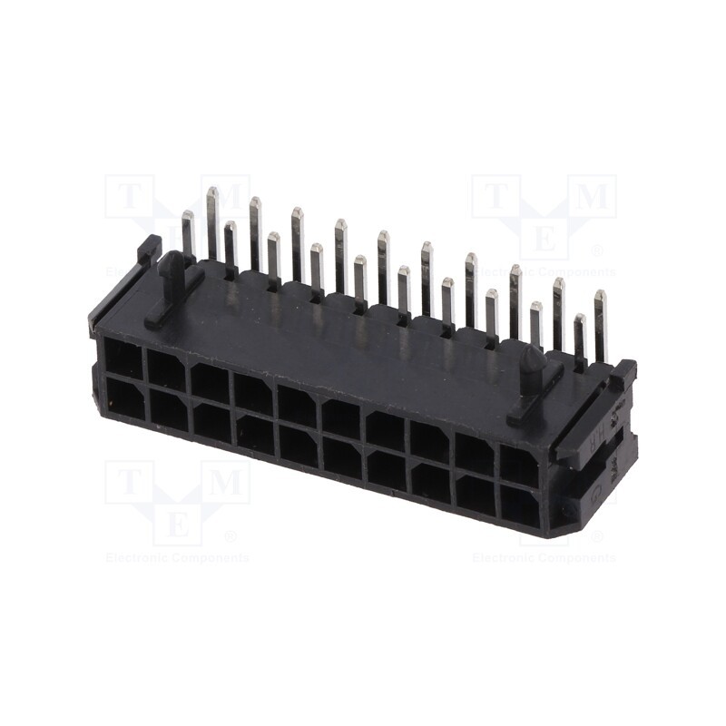 1 pcs x NINIGI - MFGK-20 - Socket, wire-board, male, 3mm, PIN: 20, THT, on PCBs,PCB snap, 5A