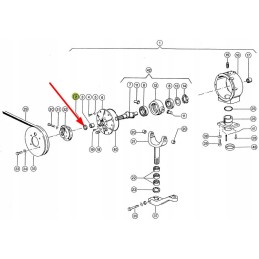 238348 02 sealing ring for the scythe drive