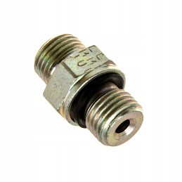 Straight connector ga 9 16 m orfs x m14 m met wd