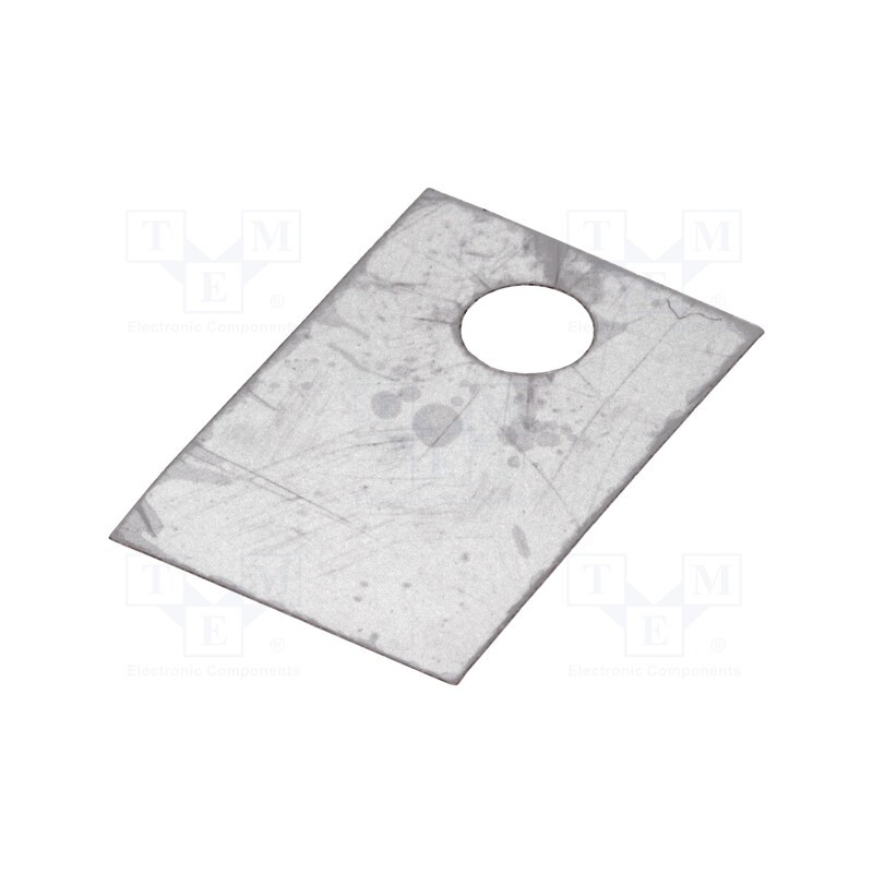 10 pcs x FISCHER ELEKTRONIK - GS 220 4 - Heat transfer pad: mica, TO220, 0.4K/W, L: 18mm, W: 12mm, Thk: 0.05mm
