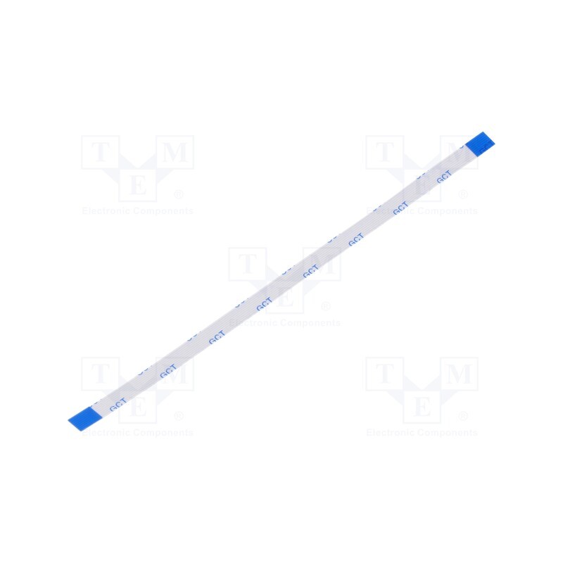 1 pcs x Global Connector Technology (GCT) - 05-08-A-0127-A-4-06-4-T - FFC cable, Cores: 8, Cable ph: 0.5mm, contacts on the same