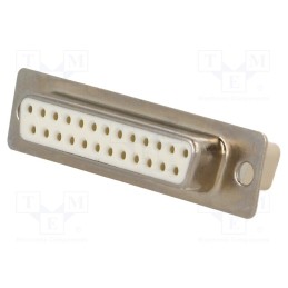 1 pcs x MH CONNECTORS - MHDBC25SS-NW - D-Sub, PIN: 25, plug, female, for cable, Type: w/o contacts, 3A, 250V