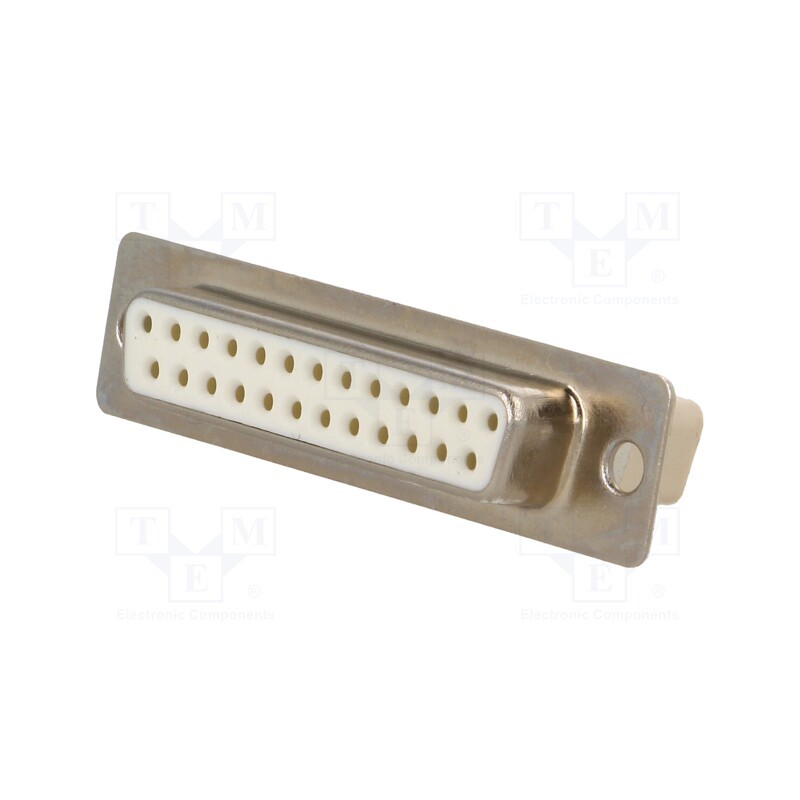 1 pcs x MH CONNECTORS - MHDBC25SS-NW - D-Sub, PIN: 25, plug, female, for cable, Type: w/o contacts, 3A, 250V