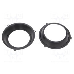 1 set x ACV - 271094-15-0 - Speaker frame, 165mm, Fiat, Fiat Panda (169) 2003-&gt,2012, 2pcs.