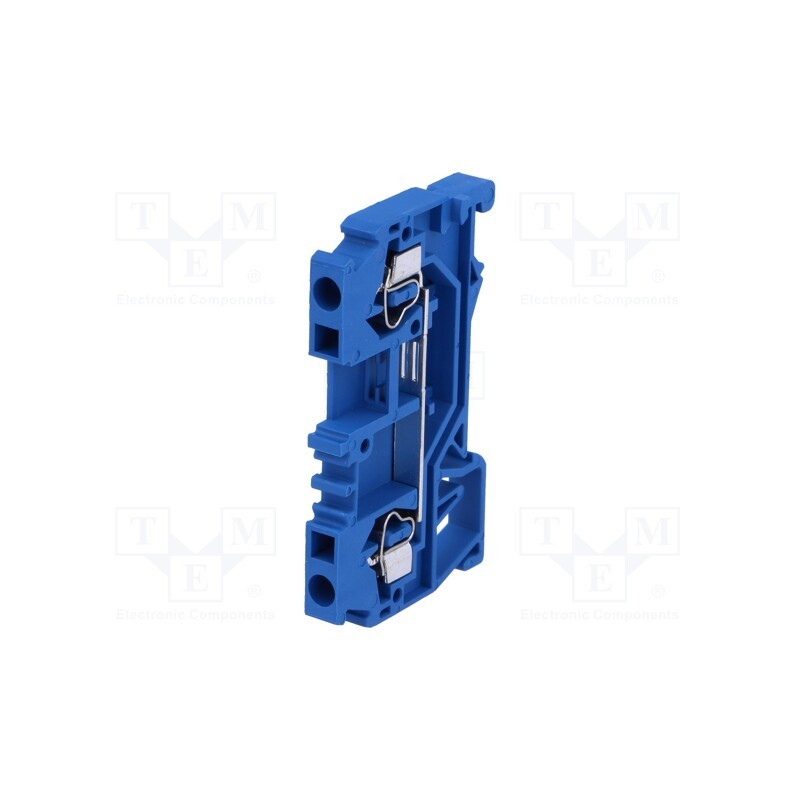 1 pcs x DEGSON ELECTRONICS - WS-2.5-01P-12 - Splice terminal: rail, 0.2÷2.5mm2, ways: 1, terminals: 2, blue, WS