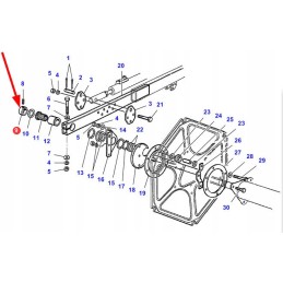 La321712950 reel securing sleeve