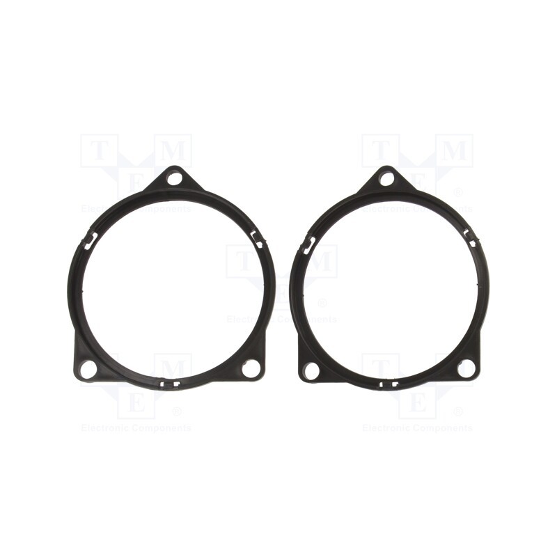 1 set x 4CARMEDIA - RAM-20.514/K - Speaker frame, 100mm, Volvo, Volvo S90 2017-&gt,,Volvo XC40 2018-&gt,