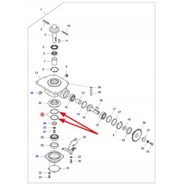 La355548406 worm drive gear washer