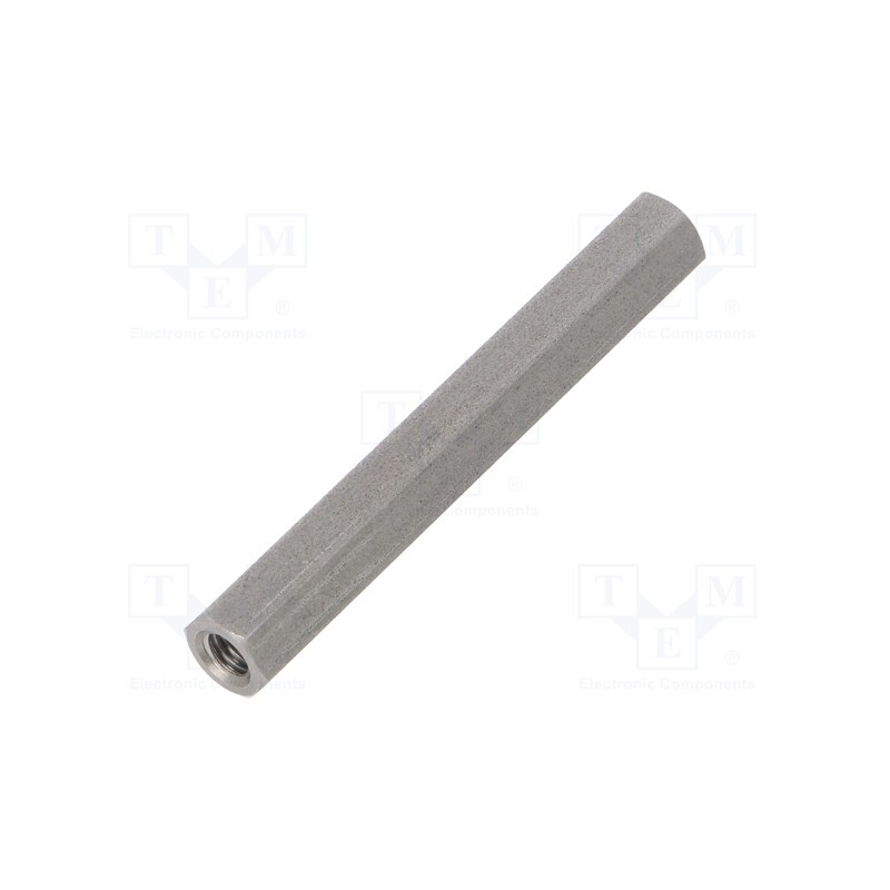 10 pcs x DREMEC - 148X60 - Screwed spacer sleeve, 60mm, Int.thread: M5, hexagonal