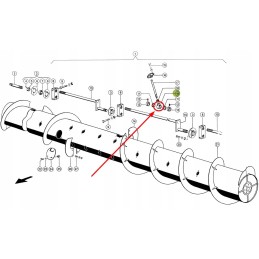 645830 0 drum finger yoke