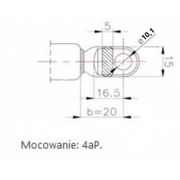 Zetor 24267 gas spring