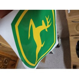 Stickers john deere tractor tractor 90cm combine