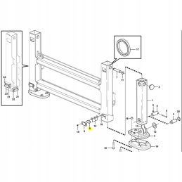 Stabilizer slide gr 31 1mm volvo bl71 bl61 11883349
