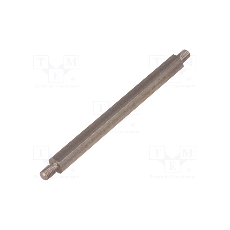 10 pcs x DREMEC - 448X85 - Screwed spacer sleeve, 85mm, Ext.thread: M5, hexagonal